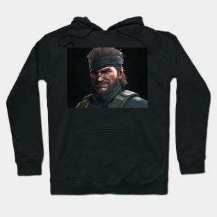 Solid Snake Looking At The Camera Hoodie